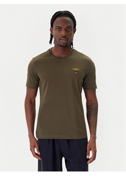 Aeronautica Militare T-Shirt 261TS1580UJ00372 Zielony Regular Fit ze sklepu MODIVO w kategorii T-shirty męskie - zdjęcie 188758404