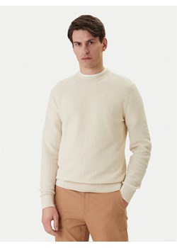 BOSS Sweter H-Imberto 50545283 Beżowy Regular Fit ze sklepu MODIVO w kategorii Swetry męskie - zdjęcie 188758463