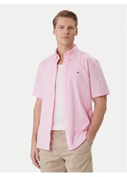 Tommy Hilfiger Koszula MW0MW42630 Różowy Regular Fit ze sklepu MODIVO w kategorii Koszule męskie - zdjęcie 188758474