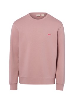 Levi's Męska bluza nierozpinana Mężczyźni Bawełna brudny róż jednolity ze sklepu vangraaf w kategorii Bluzy męskie - zdjęcie 188759323