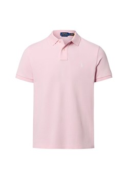 Polo Ralph Lauren Męska koszulka polo Mężczyźni Bawełna różowy jednolity ze sklepu vangraaf w kategorii T-shirty męskie - zdjęcie 188759354