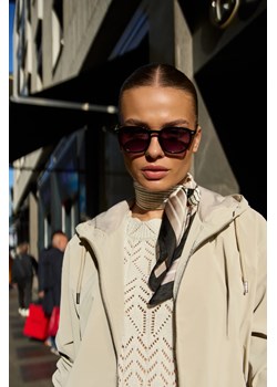 Apaszka czarna ze sklepu Moodo.pl w kategorii Szaliki i chusty damskie - zdjęcie 188759541