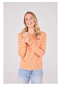 LIEBLINGSSTÜCK Koszulka "Calista" w kolorze pomarańczowo-jasnoróżowym ze sklepu Limango Polska w kategorii Bluzki damskie - zdjęcie 188759594