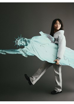 Reserved - Jeansy bootcut - jasnoszary ze sklepu Reserved w kategorii Spodnie dziewczęce - zdjęcie 188760174