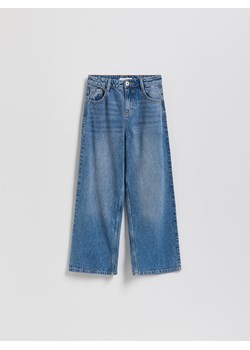 Reserved - Jeansy wide leg - niebieski ze sklepu Reserved w kategorii Spodnie dziewczęce - zdjęcie 188760184