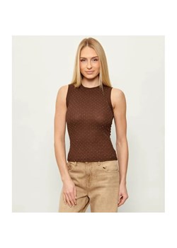 GUESS Top FRANCINE | Slim Fit ze sklepu Gomez Fashion Store w kategorii Bluzki damskie - zdjęcie 188760353