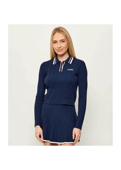 GUESS ACTIVE Polo SHARI | Regular Fit ze sklepu Gomez Fashion Store w kategorii Swetry damskie - zdjęcie 188760400