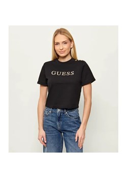 GUESS T-shirt MARINA | Cropped Fit ze sklepu Gomez Fashion Store w kategorii Bluzki damskie - zdjęcie 188760434