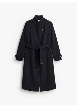 Mohito - Płaszcz z wełną - czarny ze sklepu Mohito w kategorii Płaszcze damskie - zdjęcie 188761641