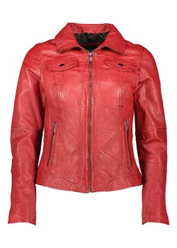 HIS Skórzana kurtka w kolorze czerwonym ze sklepu Limango Polska w kategorii Kurtki damskie - zdjęcie 188761882