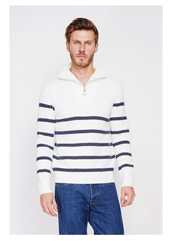 William de Faye Sweter w kolorze biało-granatowym ze sklepu Limango Polska w kategorii Swetry męskie - zdjęcie 188761930