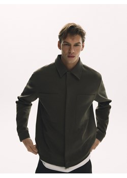 Reserved - Kurtka koszulowa - ciemnobrązowy ze sklepu Reserved w kategorii Kurtki męskie - zdjęcie 188762120