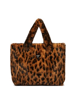 Torebka Guess W6RZ09 W3900 Brązowy ze sklepu eobuwie.pl w kategorii Torby Shopper bag - zdjęcie 188762311