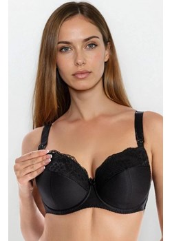 Ciążowy czarny biustonosz do karmienia usztywniany Marte Mama 205, Kolor czarny, Rozmiar 100B, Teyli ze sklepu Primodo w kategorii Biustonosze - zdjęcie 188764373