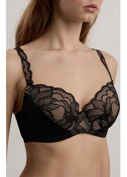 Biustonosz usztywniany czarny Fleur De Lis TB3191, Kolor czarny, Rozmiar 70C, Conte ze sklepu Primodo w kategorii Biustonosze - zdjęcie 188764990