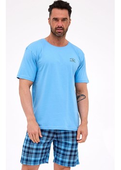Piżama męska w kratkę 326/311 Ready, Kolor niebieski-kratka, Rozmiar 2XL, Cornette ze sklepu Primodo w kategorii Piżamy męskie - zdjęcie 188765062