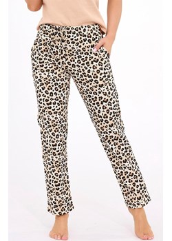 Spodnie piżamowe w panterkę 690/47, Kolor panterka, Rozmiar L, Cornette ze sklepu Primodo w kategorii Piżamy damskie - zdjęcie 188765123