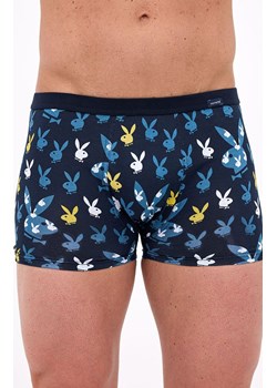 Bawełniane bokserki męskie Rabbit 280/251, Kolor granatowy-wzór, Rozmiar 2XL, Cornette ze sklepu Primodo w kategorii Majtki męskie - zdjęcie 188765150