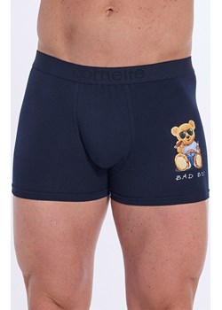 Bawełniane bokserki męskie Tattoo 280/246 Bad Boy, Kolor granatowy, Rozmiar L, Cornette ze sklepu Primodo w kategorii Majtki męskie - zdjęcie 188765181
