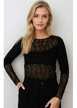 Eldar czarna koronkowa bluzka damska Selina, Kolor czarny, Rozmiar L, Eldar ze sklepu Primodo w kategorii Bluzki damskie - zdjęcie 188766551