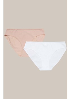 Esotiq 2-pack figi damskie Mia-Mia 42268-K001, Kolor beżowo-biały, Rozmiar S, Esotiq ze sklepu Primodo w kategorii Majtki damskie - zdjęcie 188767561