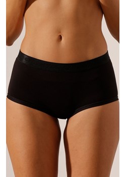 Szorty damskie bokserki czarne Ananas, Kolor czarny, Rozmiar S, EXES ze sklepu Primodo w kategorii Majtki damskie - zdjęcie 188767921
