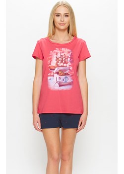 67/5-40a/514a769 Piżama damska, Kolor różowo-granatowy, Rozmiar 2XL, Miss Fabio ze sklepu Primodo w kategorii Piżamy damskie - zdjęcie 188768010