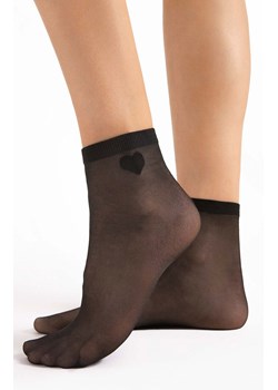 Fiore cienkie skarpetki damskie czarne CUPIDO 20 DEN, Kolor czarny, Rozmiar uniwersalny, Fiore ze sklepu Primodo w kategorii Skarpetki damskie - zdjęcie 188768893