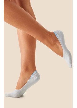 Bawełniane skarpetki stopki błękitne SW057, Kolor błękitny, Rozmiar 35-38, Gabriella ze sklepu Primodo w kategorii Skarpetki damskie - zdjęcie 188769084