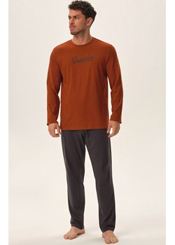 Henderson długa piżama męska Jupiter 41910-28X, Kolor pomarańczowy, Rozmiar XL, Henderson ze sklepu Primodo w kategorii Piżamy męskie - zdjęcie 188770381