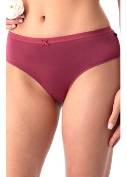 Bordowe bambusowe majtki z koronką LPC 002, Kolor bordowy, Rozmiar S, Key ze sklepu Primodo w kategorii Majtki damskie - zdjęcie 188773181