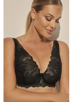 Biustonosz koronkowy push-up bralette Luna PU-1103, Kolor czarny, Rozmiar 65C, Kinga ze sklepu Primodo w kategorii Biustonosze - zdjęcie 188773421