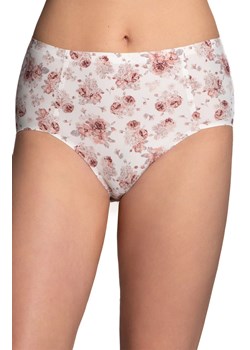 Figi damskie z wysokim stanem L-POL5031MD-N, Kolor ecru-wzór, Rozmiar XL, LAMA ze sklepu Primodo w kategorii Majtki damskie - zdjęcie 188773681