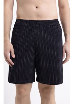 Spodenki piżamowe męskie czarne 500/29, Kolor czarny-wzór, Rozmiar 2XL, leptir ze sklepu Primodo w kategorii Piżamy męskie - zdjęcie 188773910