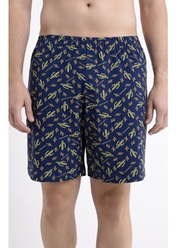 Spodenki piżamowe męskie niebieski 500/31, Kolor niebieski-wzór, Rozmiar 2XL, leptir ze sklepu Primodo w kategorii Piżamy męskie - zdjęcie 188773911
