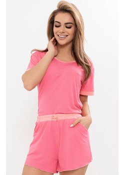 Dwuczęściowa piżama damska 328, Kolor koralowy, Rozmiar S, leptir ze sklepu Primodo w kategorii Piżamy damskie - zdjęcie 188774003