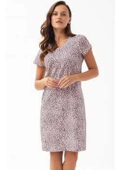 Koszula nocna damska w panterkę 205, Kolor panterka, Rozmiar M, Luna ze sklepu Primodo w kategorii Koszule nocne - zdjęcie 188774600