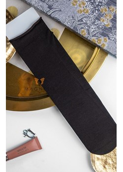 Gładkie skarpety damskie podkolanówki czarne YN5043, Kolor czarny, Rozmiar uniwersalny, Magnetis ze sklepu Primodo w kategorii Podkolanówki - zdjęcie 188774753