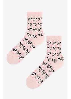Marilyn skarpetki damskie w kubeczki SL Love Cup, Kolor różowy-wzór, Rozmiar 36-40, Marilyn ze sklepu Primodo w kategorii Skarpetki damskie - zdjęcie 188775351
