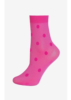 Marilyn różowe skarpetki w grochy Shine Dots, Kolor różowy, Rozmiar uniwersalny, Marilyn ze sklepu Primodo w kategorii Skarpetki damskie - zdjęcie 188775503