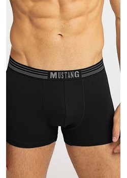 Bawełniane bokserki męskie czarne 4046-1050 Retro, Kolor czarny, Rozmiar XXL, Mustang ze sklepu Primodo w kategorii Majtki męskie - zdjęcie 188778913