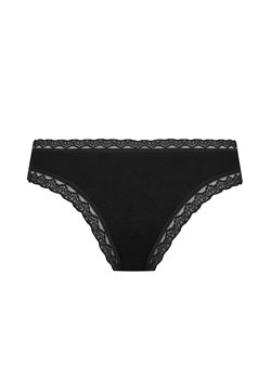 Mefemi bawełniane figi damskie czarne Ala, Kolor czarny, Rozmiar S, Mefemi ze sklepu Primodo w kategorii Majtki damskie - zdjęcie 188778943