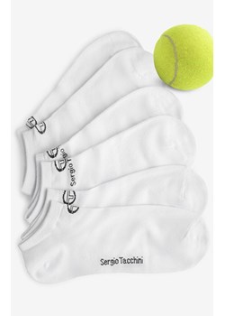 3-pack stopki sportowe bawełniane białe 1001 Sergio Tacchini, Kolor biały, Rozmiar 35-38, Sergio Tacchini ze sklepu Primodo w kategorii Skarpetki damskie - zdjęcie 188781732