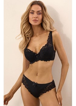 Biustonosz usztywniany czarny Carmela M-053/22, Kolor czarny, Rozmiar 65B, Mat ze sklepu Primodo w kategorii Biustonosze - zdjęcie 188781810