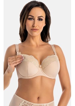 Beżowy ciążowy biustonosz usztywniany do karmienia Marte Mama 205, Kolor beżowy, Rozmiar 100B, Teyli ze sklepu Primodo w kategorii Biustonosze - zdjęcie 188783811