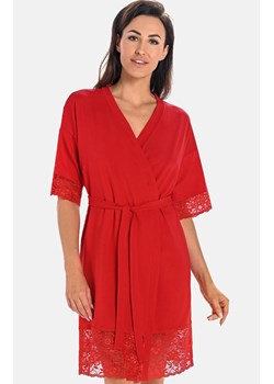 Czerwony szlafrok damski Gloria, Kolor czerwony, Rozmiar L, Teyli ze sklepu Primodo w kategorii Szlafroki damskie - zdjęcie 188783832