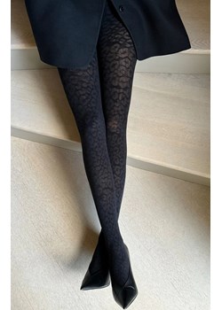 Veneziana czarne wzorzyste rajstopy Nella 40 DEN, Kolor czarny-wzór, Rozmiar 2, Veneziana ze sklepu Primodo w kategorii Rajstopy - zdjęcie 188785493