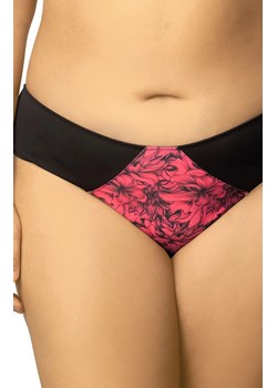 Klasyczne figi damskie Marion, Kolor czarno-malinowy, Rozmiar XL, Wies-MANN ze sklepu Primodo w kategorii Majtki damskie - zdjęcie 188785572