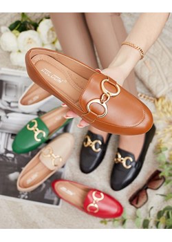 Royalfashion Mokasyny z ozdobą na nosku Abermes ze sklepu royalfashion.pl w kategorii Mokasyny damskie - zdjęcie 188785961