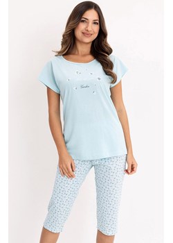 Bawełniana piżama damska turkusowa 735, Kolor turkusowy, Rozmiar M, Regina ze sklepu Primodo w kategorii Piżamy damskie - zdjęcie 188786414